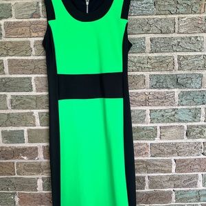 Kenneth Cole Black/Green dress